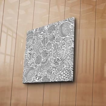 BOYA-58 - No Pen Multicolor Paintable Decorative Canvas Painting