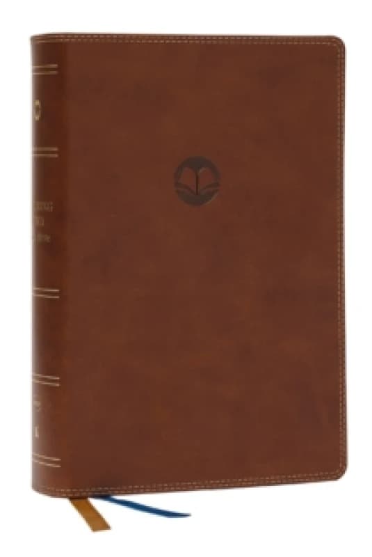 Enduring Word Study Bible: Pastoral Commentary from Every Chapter of the Bible (NKJV, Brown Leathersoft, Red Letter, Comfort Print) Leather / fine bin