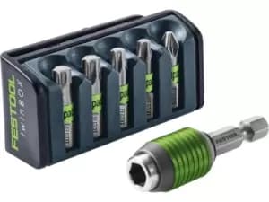 Festool BT-IMP SORT3 6pc 25mm Lockable Bit Holder Bit Set