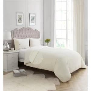 La Residence Waffle Duvet Set - Cream