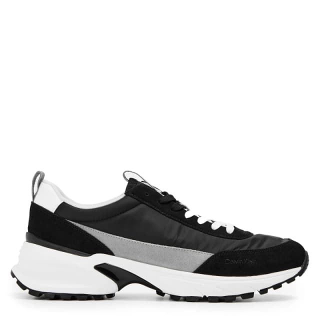 Calvin Klein Mens Hike Runners Black/Gry/Wht male 7 (41)
