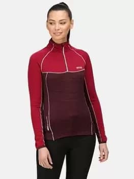 Regatta Hepley Fleece - Red, Size 10, Women