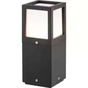 E27 Outdoor Pedestal Black 265mm 230V IP54 20W