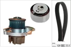 INA Water Pump + Timing Belt Kit 530 0462 30 FORD,FIAT,ALFA ROMEO,KA (RU8),GRANDE PUNTO (199),PANDA (169),500 (312),PUNTO (188),PUNTO EVO (199)