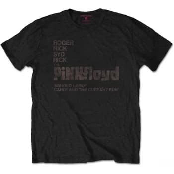 Pink Floyd - Arnold Layne Demo Unisex Small T-Shirt - Black