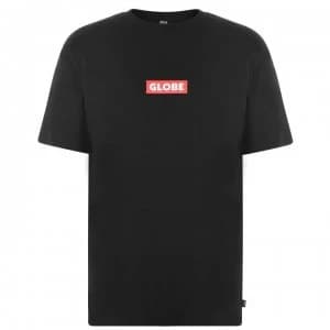Globe Printed T Shirt Mens - Bar