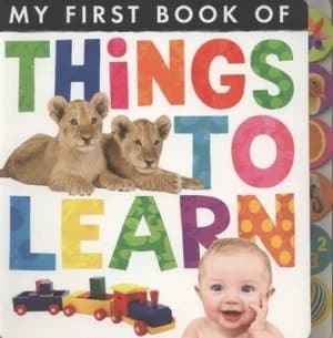 My First Book of Things to Learn by Little Tiger Press Book