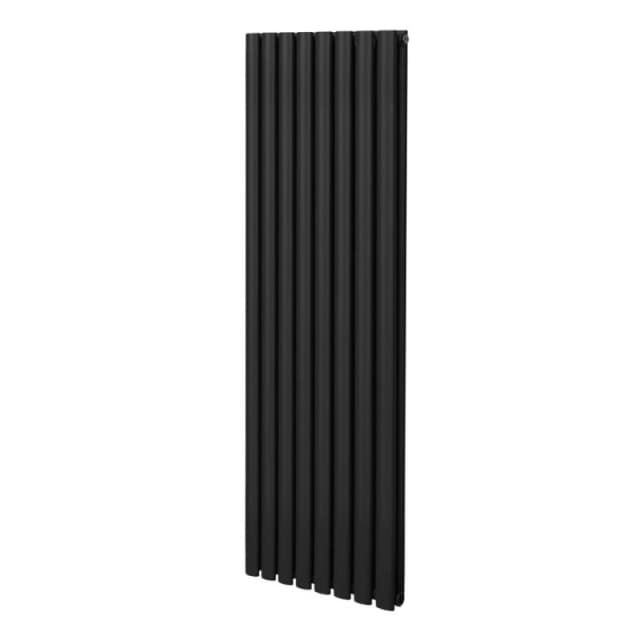 Monstershop Oval Radiator - 1600 x 480mm - Black Black