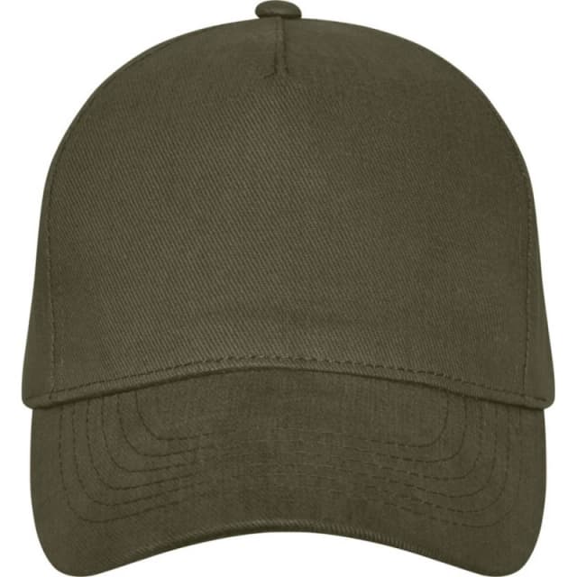 Elevate Mens Doyle 5 Panel Cap in Green Green Male One Size