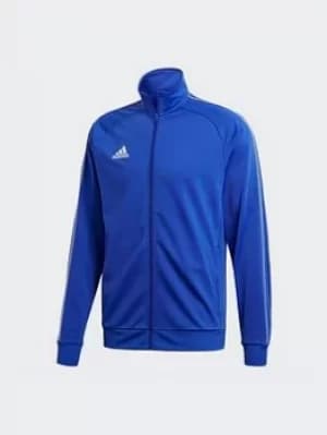 adidas Core 18 Track Top, Blue/White Size M Men