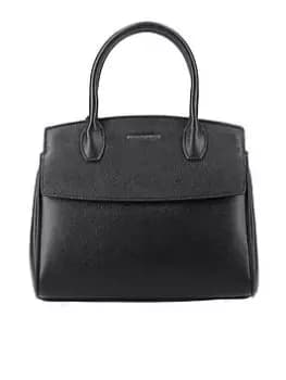 Hush Puppies Flipsy Satchel, Black, Women