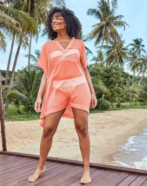 Valencia Sheer Cover Up Kaftan