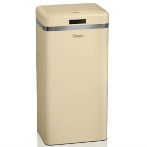 Swan Retro 45L Sensor Bin - Cream