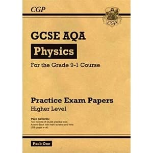 New Grade 9-1 GCSE Physics AQA Practice Papers: Higher Pack 1 by CGP Books (Paperback, 2017)