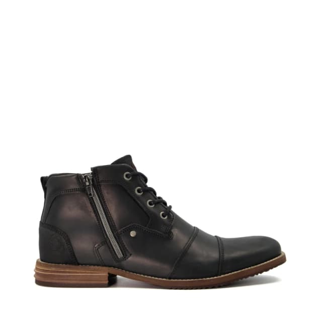 Dune London Captain Boot Black 484 male 6 (40)