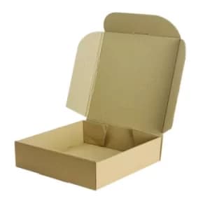 Go Secure 12" Record Box 322 X 322 X 86mm (Pack of 50) PB07579