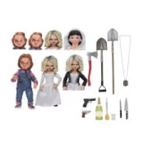 NECA Chucky - 7 Scale Action Figure - Ultimate Chucky & Tiffany (2 Pack)