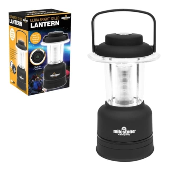 Milestone 12 LED Mini Lantern With Adjustable Light 52560