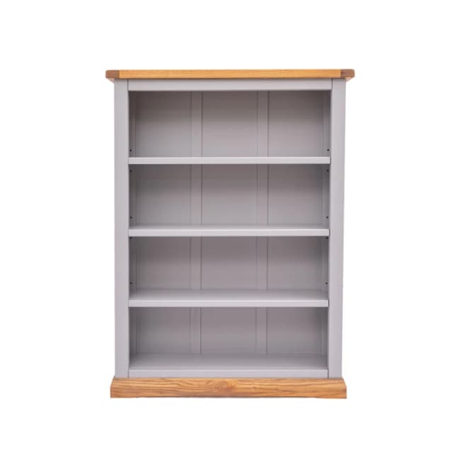 Cabinet Bits Biccari Grey Bookcase 120X90X25Cm