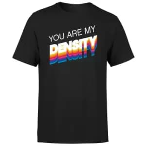 Back To The Future You Are My Density Mens T-Shirt - Black - 3XL