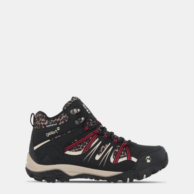 Gelert Horizon Waterproof Walking Boot Womens Black Leopard female 4 (37)