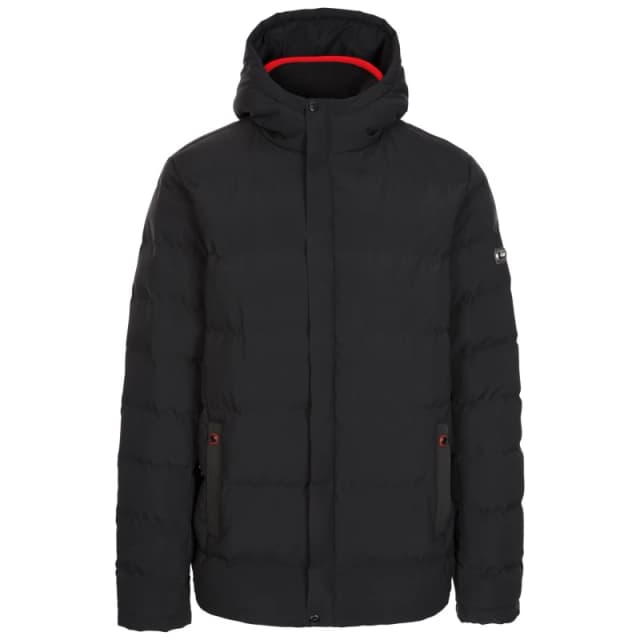 Trespass Trespass Men Habbton Padded Jacket in Black Size: X-Small Black XS Male 5059958338074