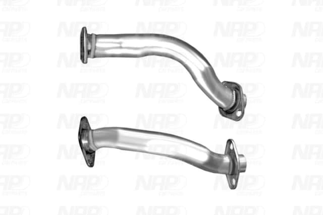 NAP carparts CAC10438 Exhaust Pipe Length: 400mm Exhaust Pipe (17)