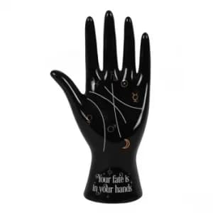 Black Palmistry Hand Ornament 18/36
