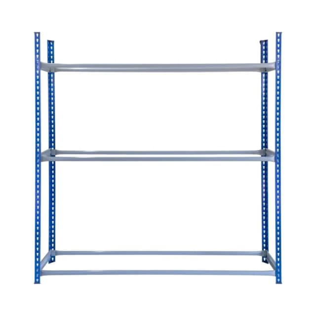 MONSTER-SHOP Monster-shop - Tyre Racking Unit Wheel Storage Boltless Steel Shelving Bay Blue 5055986159957