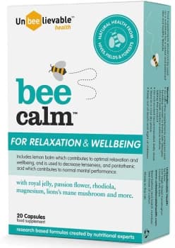 Unbeelievable Health Bee Calm - Relaxation & Wellbeing Caps - 20s (Case of 3)