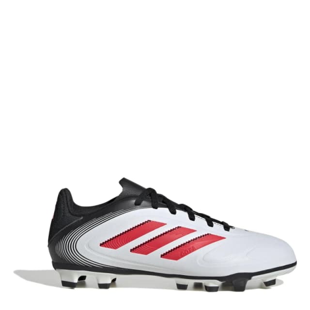 adidas Copa Pure 3 Club Junior Firm Ground Football Boots - White White 5