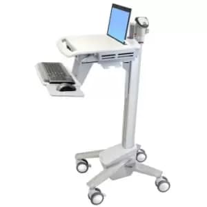 Ergotron StyleView EMR Laptop Cart SV40 Aluminium Grey White Notebook Multimedia cart