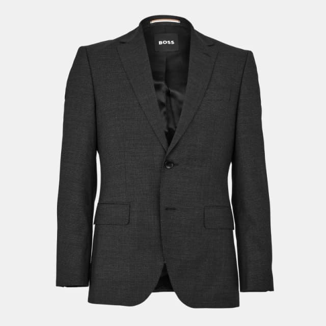 Boss Mens Jeckson Pcs F Suit Black male 36 (46)
