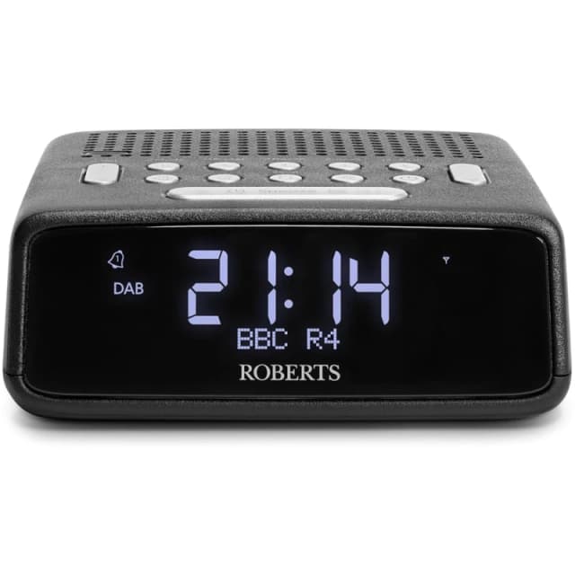 ROBERTS Ortus DAB Clock Radio - Black 5038301313272