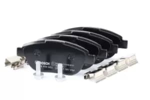 Bosch Brake pad set 0 986 494 602 Brake pads,Brake pad set, disc brake PEUGEOT,CITROEN,206 Schragheck (2A/C),207 (WA_, WC_),207 CC (WD_),307 CC (3B)