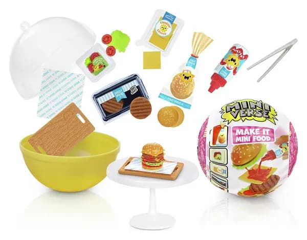 Miniverse MGA's Miniverse- Make It Mini Foods: Diner in PDQ Series 3