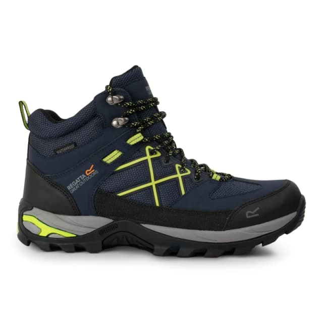 Regatta Regatta Men 'Samaris III' Walking Boots in Mid Navy Size: 8 Mid Navy 8 Male 5063019659749