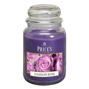 Price's Candles Large Jar Damson Rose