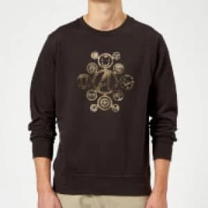 Marvel Avengers Infinity War Icon Sweatshirt - Black