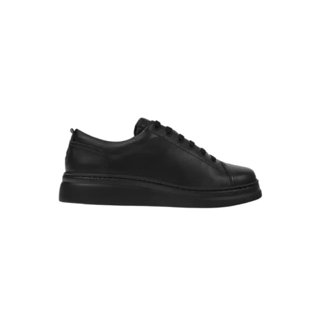Camper Runner Up K200508 Leather Womens Low Top Trainers - Black - Size:UK 3