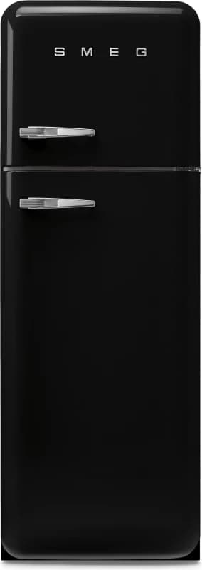 Smeg 50s Style Retro Right Hand Hinge FAB30RBL6UK 172cm 80/20 Fridge Freezer - Black - C Rated