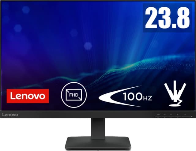 Lenovo L24-4e 23.8" Full HD 100Hz Monitor - Black