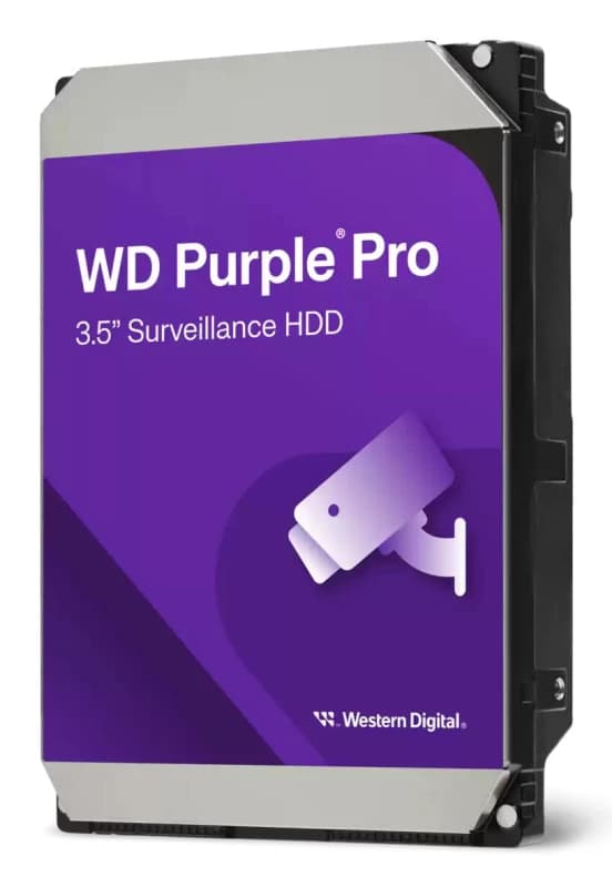 Western Digital WD Purple Pro 12TB Surveillance Hard Drive WD122PURP