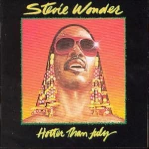 Hotter Than July by Stevie Wonder CD Album