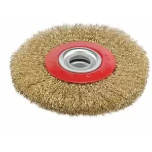 Silverline - Brassed Steel Wire Wheel - 125 x 20mm