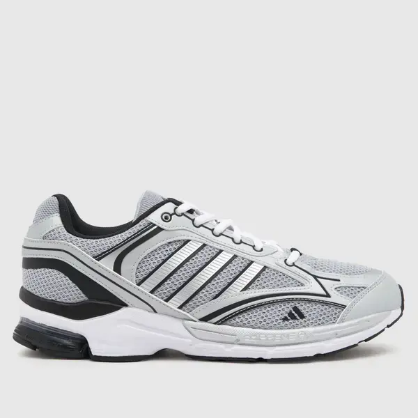 adidas spiritain 2000 trainers in Black & grey Black/Grey UK 12