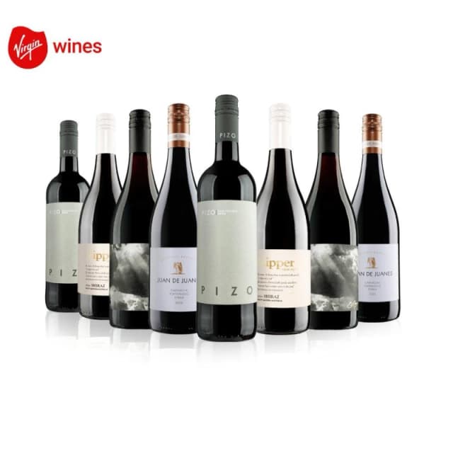 Virgin Wines 8 Bottle Red Wine Case Red unisex 8
