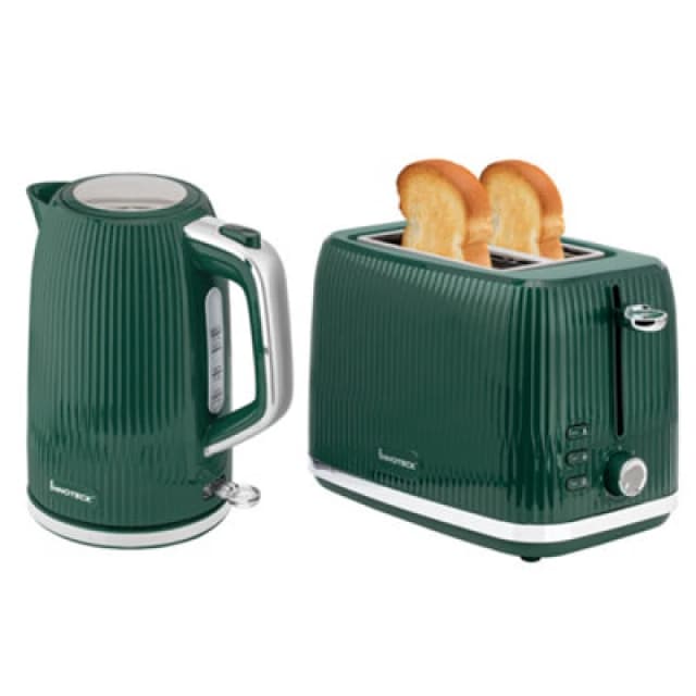 Innoteck Breakfast Set - Kettle & Toaster In Green
