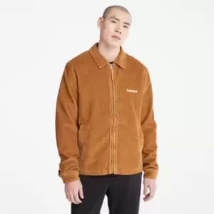 Timberland Corduroy Chore Jacket For Men In Brown, Size M