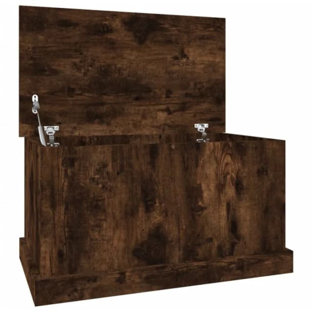 VIDAXL Vidaxl - Storage Box Smoked Oak 70x40x38cm Engineered Wood 8720845793999